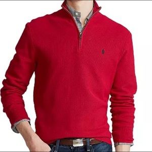 Ralph Lauren half-zip pullover sweater